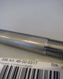 Nipple Pipe  1/2"x150mm SST